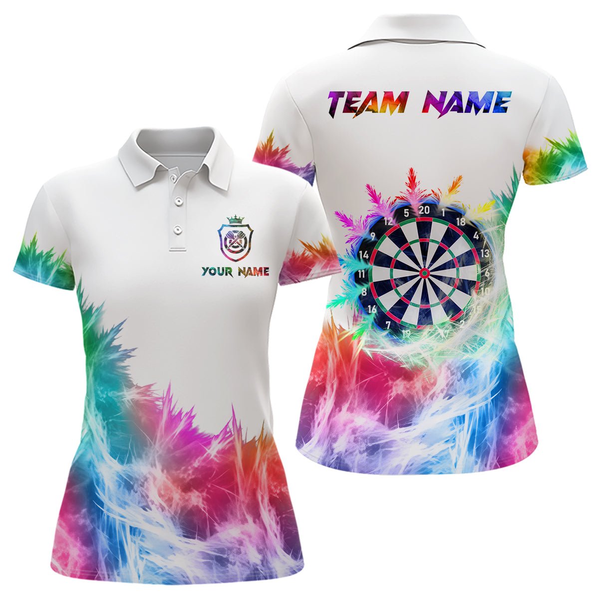 Bunte Icy Light Dart Polo - Shirts für individuelle Team - Dart - Jerseys | Weiß T3325 - Outfitsuche