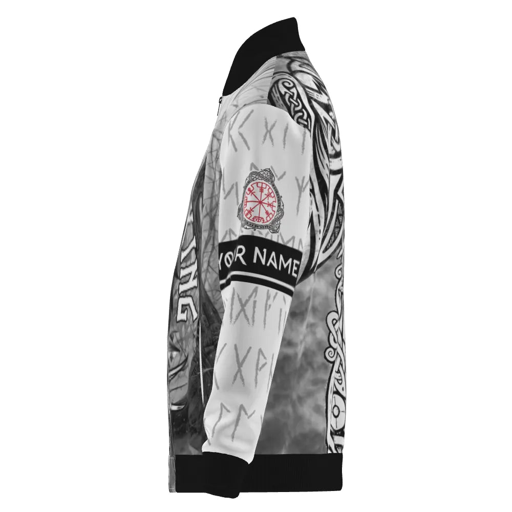 Dartspiel- Jacke mit Rabe und Drakkar, Dartjacke für Herren VK6112 - Outfitsuche