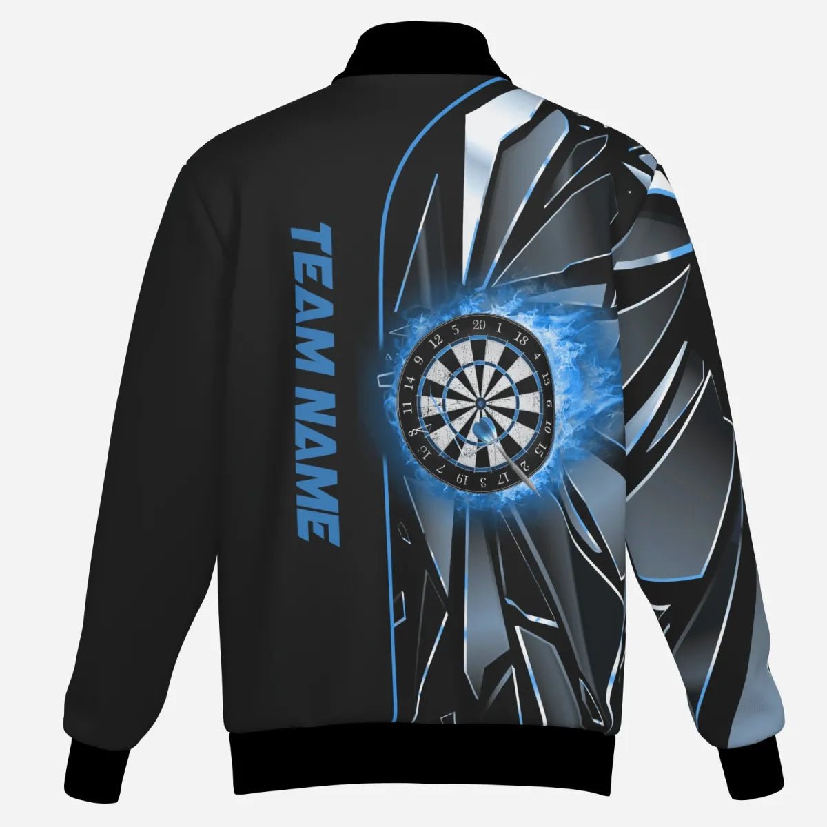Herren Darts Kapuzenjacke Benutzerdefiniertes Blau Break - Glas, Team Jacke T19923 - Outfitsuche