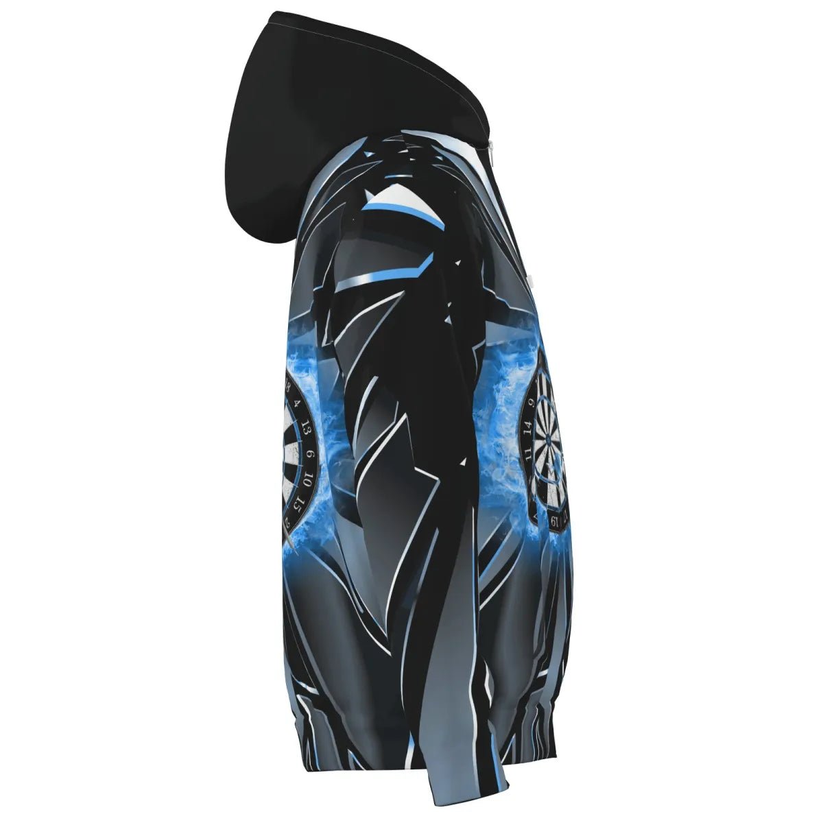 Herren Darts Kapuzenjacke Benutzerdefiniertes Blau Break - Glas, Team Jacke T19923 - Outfitsuche