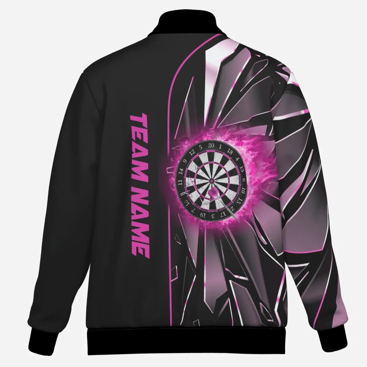 Herren Darts Kapuzenjacke Benutzerdefiniertes Pinkes Break - Glas, Team Jacke T1999 - Outfitsuche