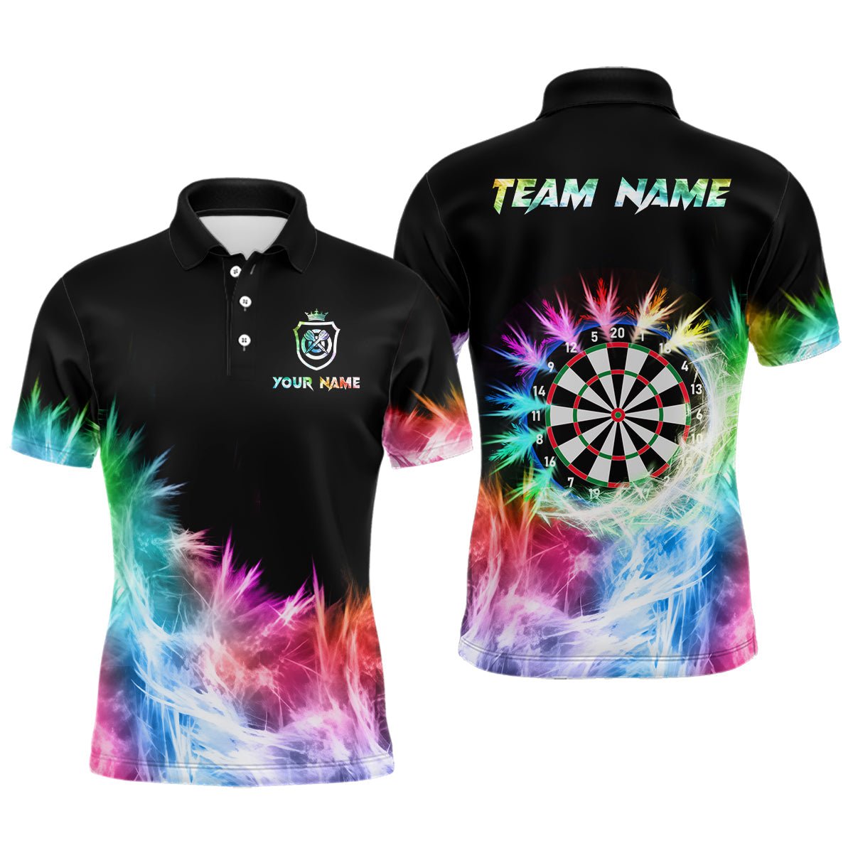 Icy Colorful Light Darts Polo Shirts Individuelle Dartshirts für Teams T3283 - Outfitsuche