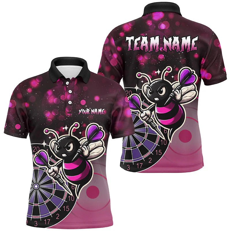 Personalisierte Rosa Bee Darts - Shirts für Damen, Herren - Lustige Darts - Bekleidung T2105 - Outfitsuche
