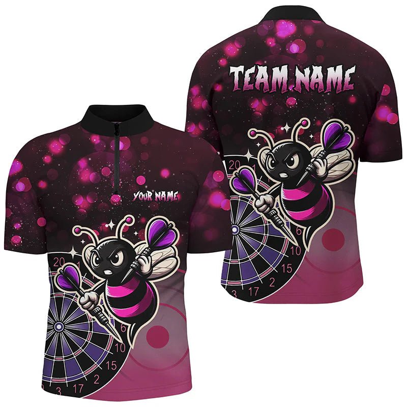 Personalisierte Rosa Bee Darts - Shirts für Damen, Herren - Lustige Darts - Bekleidung T2105 - Outfitsuche