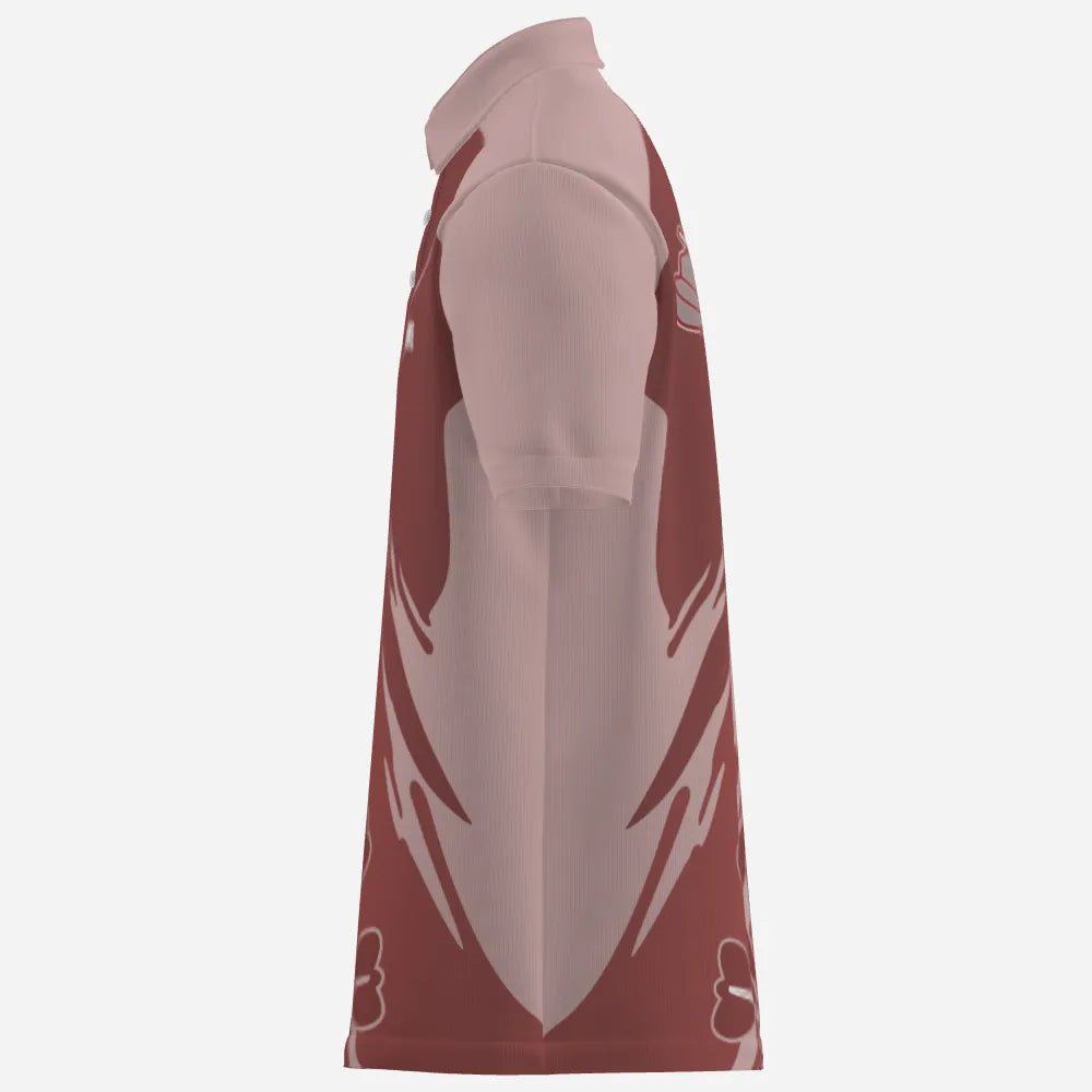 Personalisiertes rotes Herren Darts Polo Shirt, individuell anpassbare coole Dartshirts für Männer, Darts Trikot y6174z red - Outfitsuche