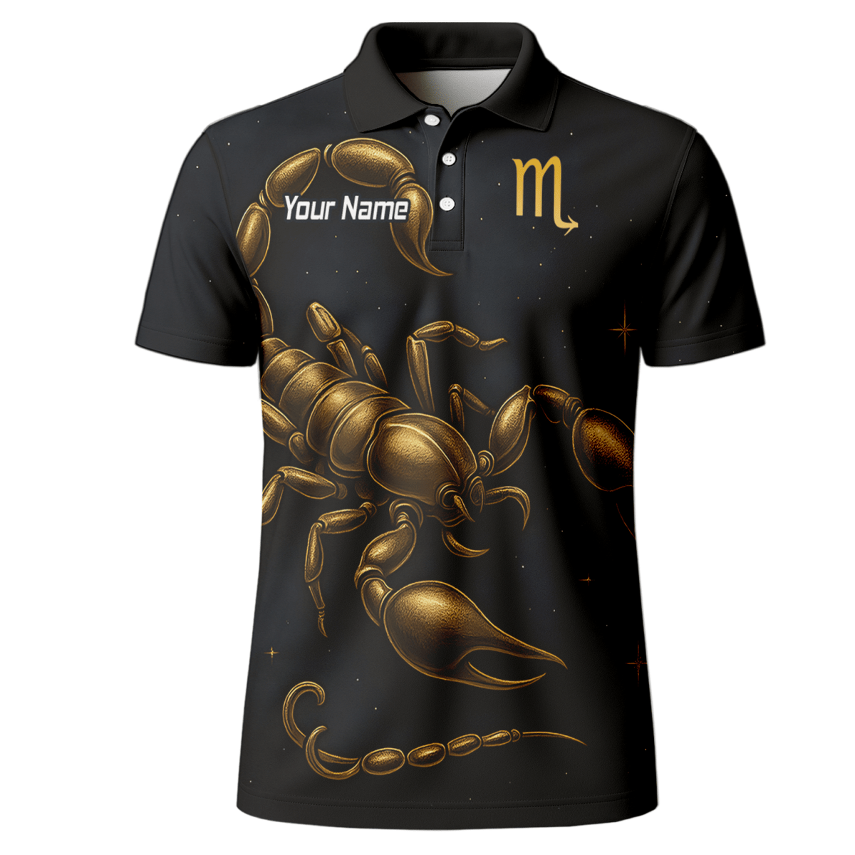 Skorpion Königin Dartshirt – Personalisierbares Sternzeichen - Trikot mit goldenem Skorpion & Wunschname | Outfitsuche Deutschland KH9904 - Outfitsuche