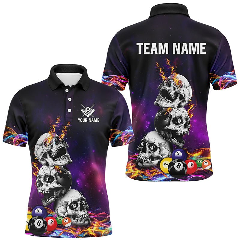 Buntes Skull Billard - Trikot T2059 für Herren - Outfitsuche