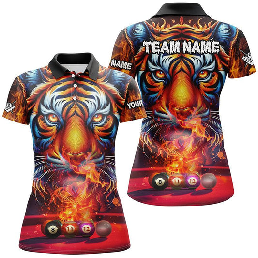 Damen Feuer - Tiger Billardshirt T2014 - Outfitsuche