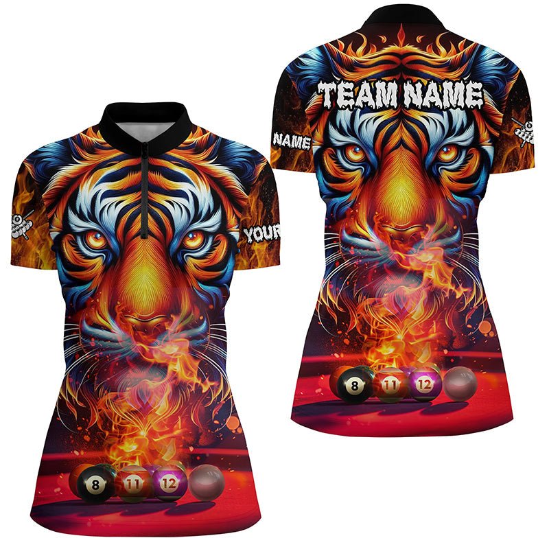 Damen Feuer - Tiger Billardshirt T2014 - Outfitsuche