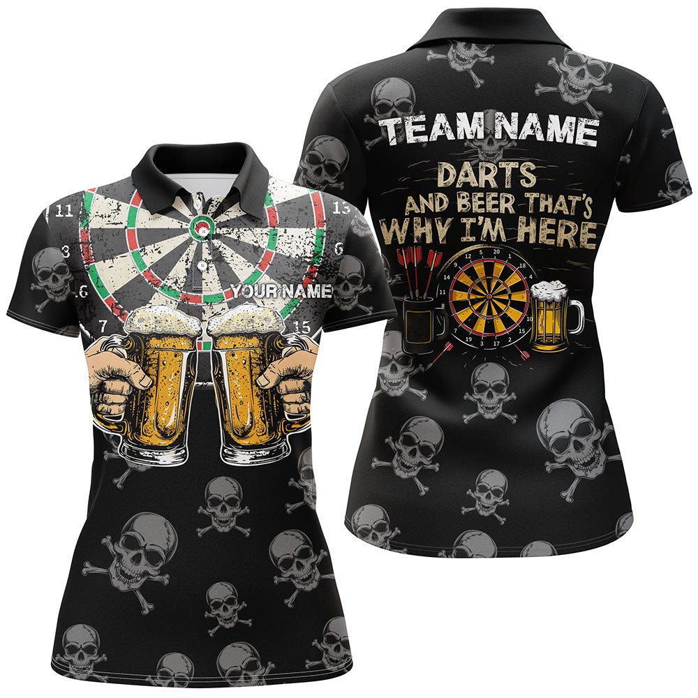 Damen Skull Darts Trinkshirt T1981 - Outfitsuche