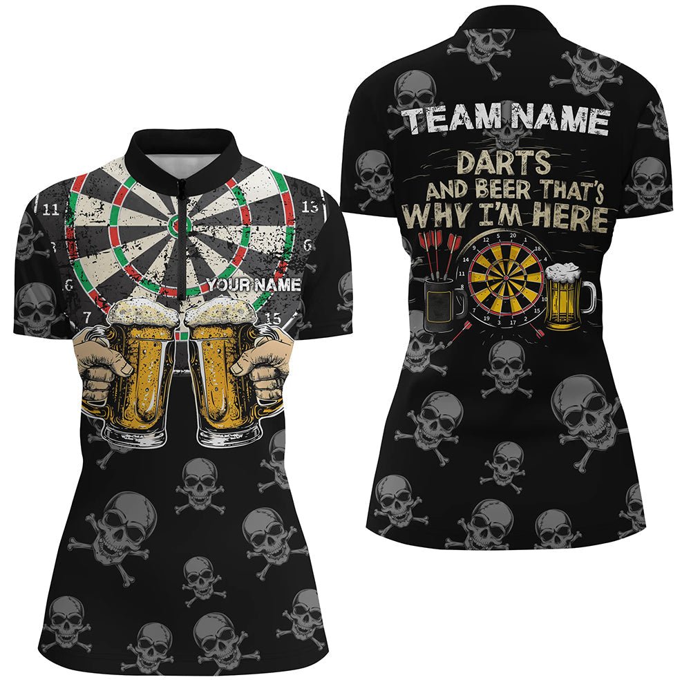 Damen Skull Darts Trinkshirt T1981 - Outfitsuche