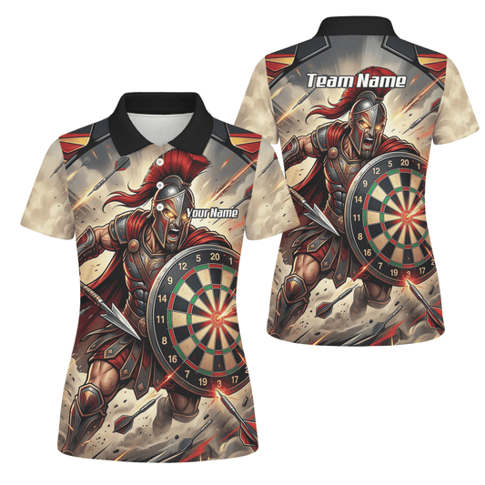 Dart Trikot Damen – Spartan Krieger Design mit Name personalisierbar G5179 - Outfitsuche