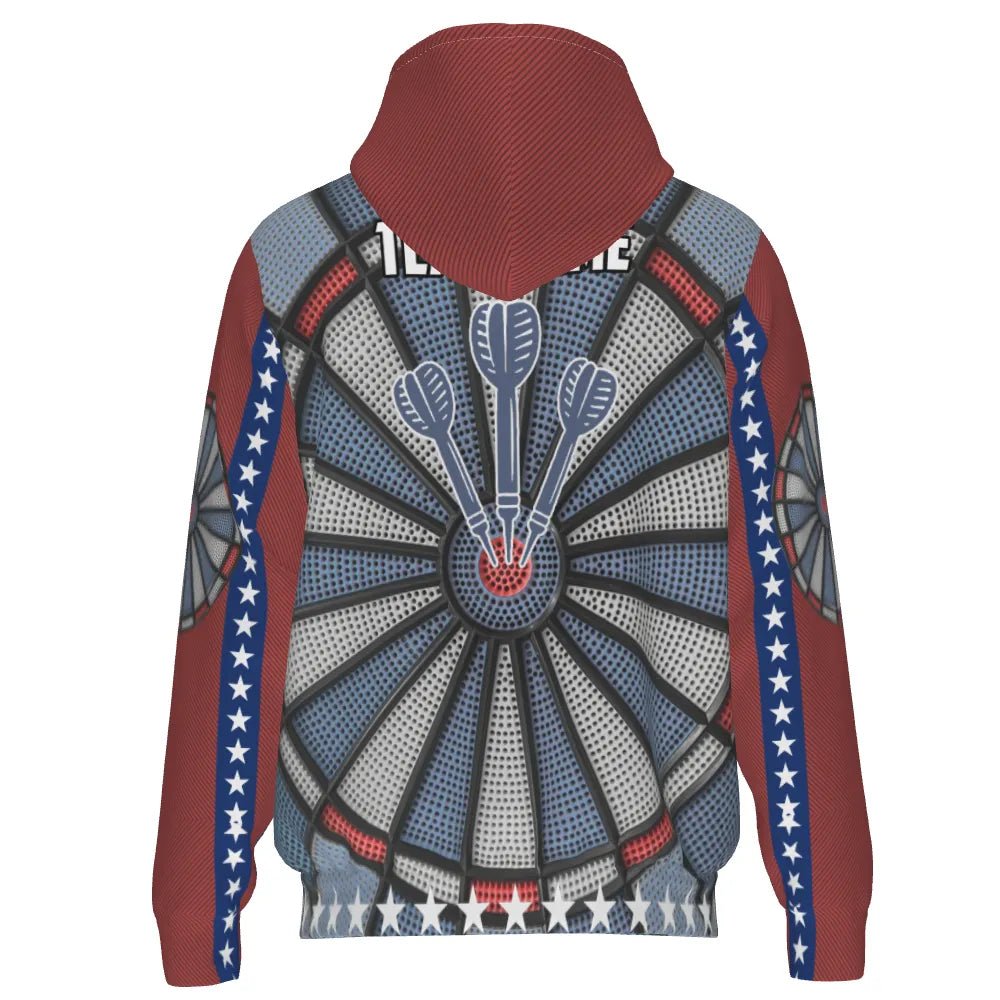 Dart Zipper Hoodie für Männer - Stylische Dart - Trikots für Fans J6738 - Outfitsuche