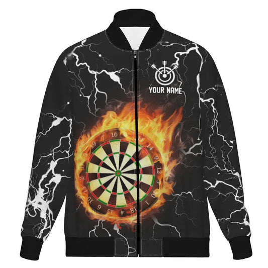 Dartjacke mit Flammen, Donner und Blitz – Für den ultimativen Spielspaß! g2754 - Outfitsuche