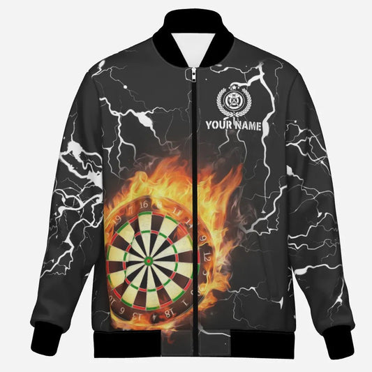 Dartjacke mit Flammenden Pfeilen – Blitz und Donner für den perfekten Wurf Z860 - Outfitsuche