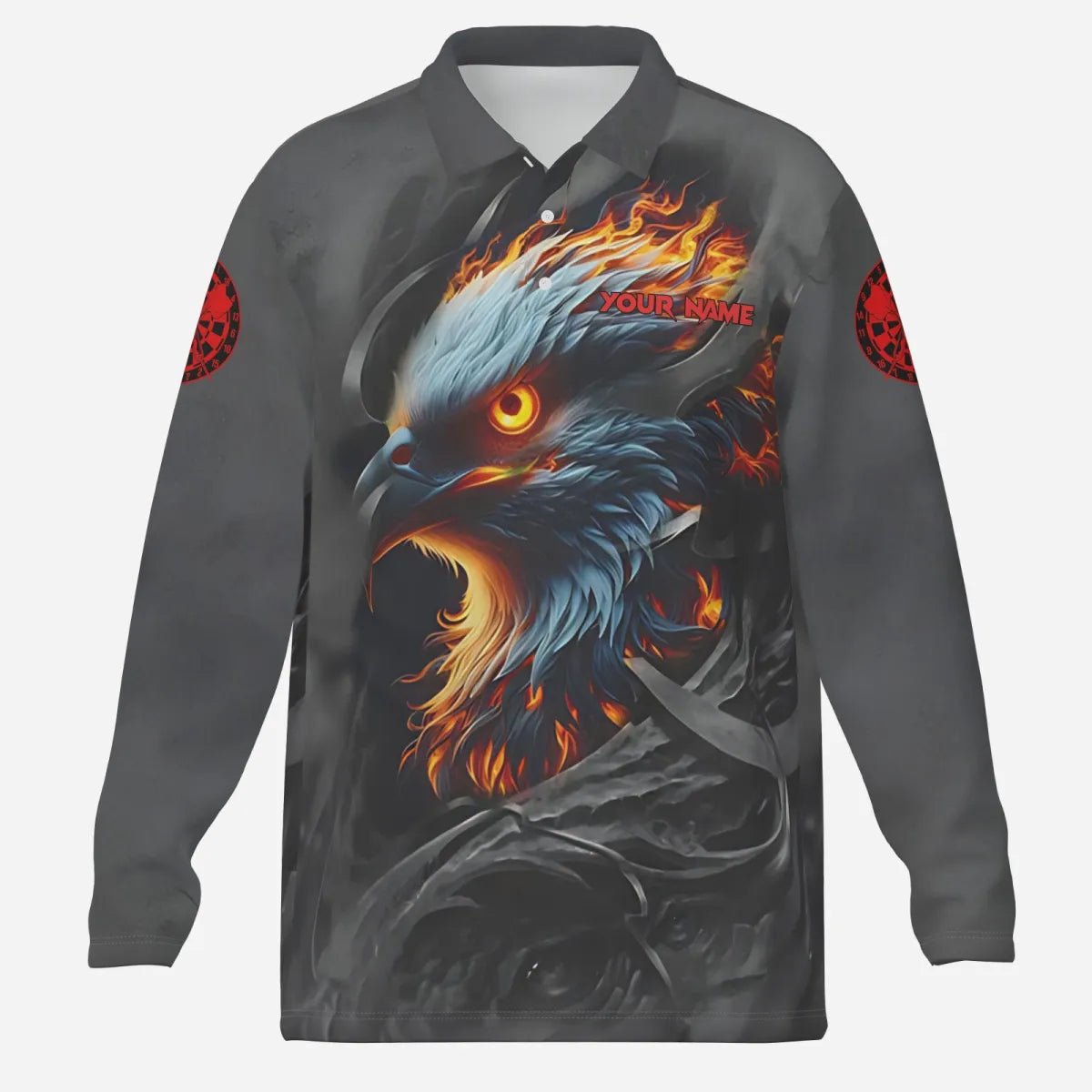 Darts Eagle Fire Flamme Herren T-Shirt T2101 - Outfitsuche