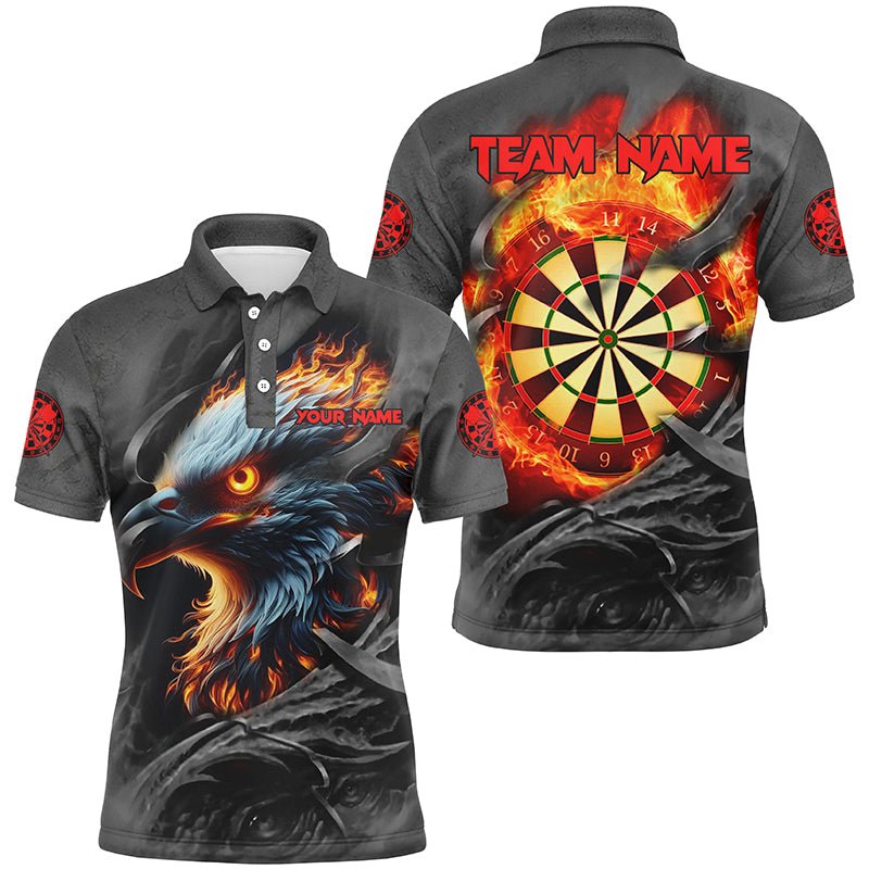 Darts Eagle Fire Flamme Herren T-Shirt T2101 - Outfitsuche