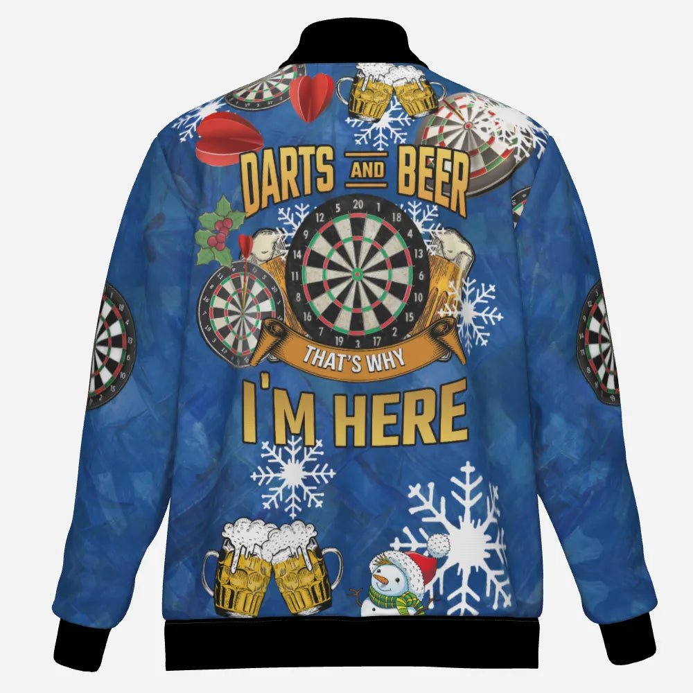 Darts - Jacke mit Darts und Bier für die Weihnachtszeit – Perfekt für das Fest! A617 - Outfitsuche