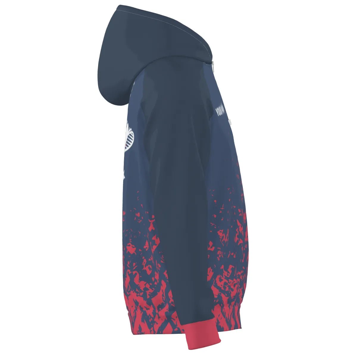 Darts Kapuzenpullover in Blau und Rot - Perfekt für Sport und Freizeit H6662 - Outfitsuche