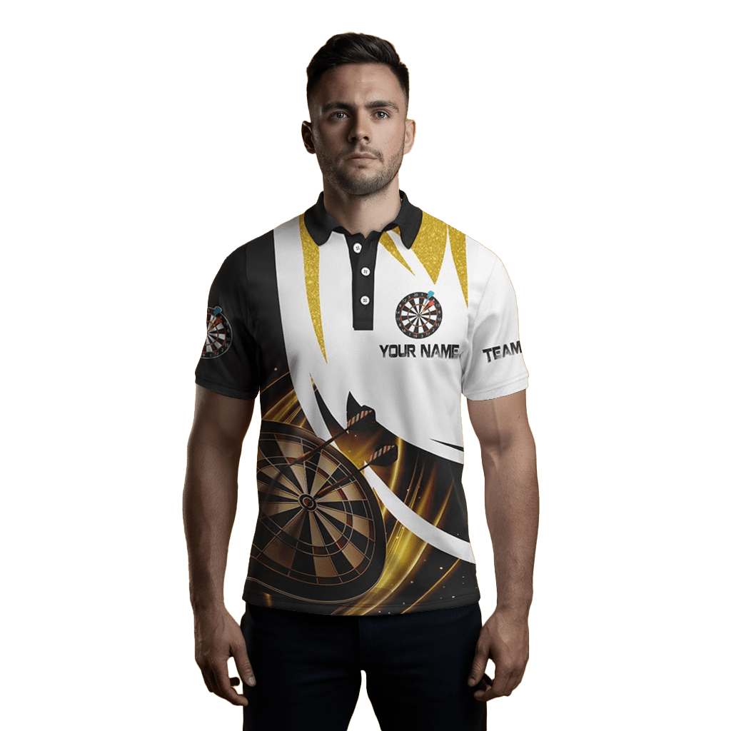 Darts Polo Shirt für Herren - Glücks - Treffer! G613 - Outfitsuche