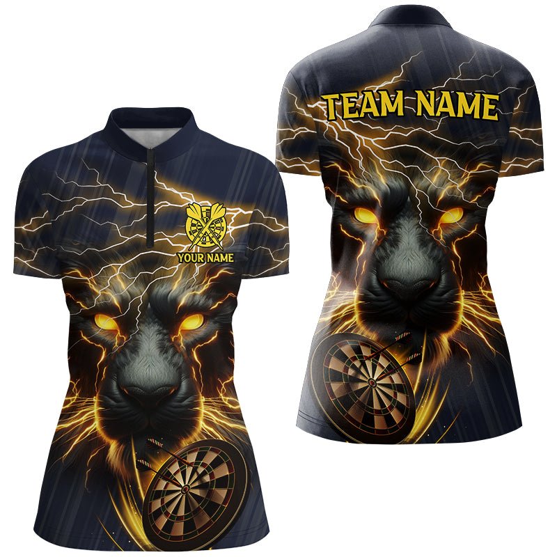 Darts Storm Panther Damen T-Shirt in Gelb T2535 - Outfitsuche