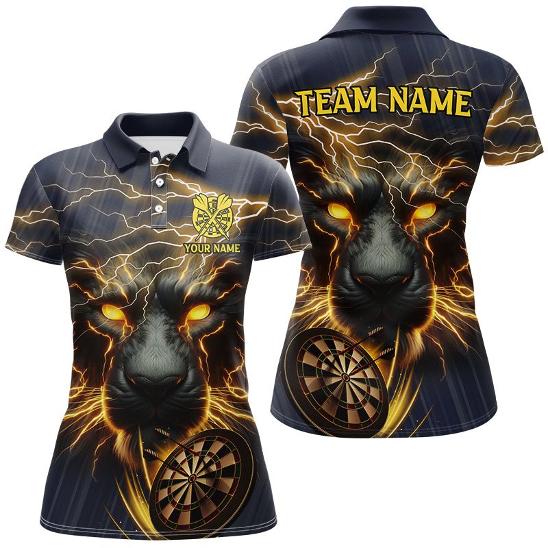 Darts Storm Panther Damen T-Shirt in Gelb T2535 - Outfitsuche