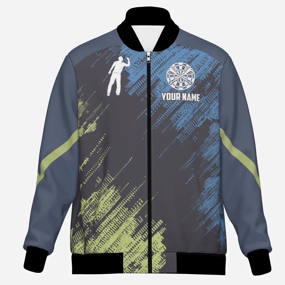 Dartsjacke in Grün und Blau - Stilvoll und Funktional für Ihr nächstes Spiel N335 - Outfitsuche