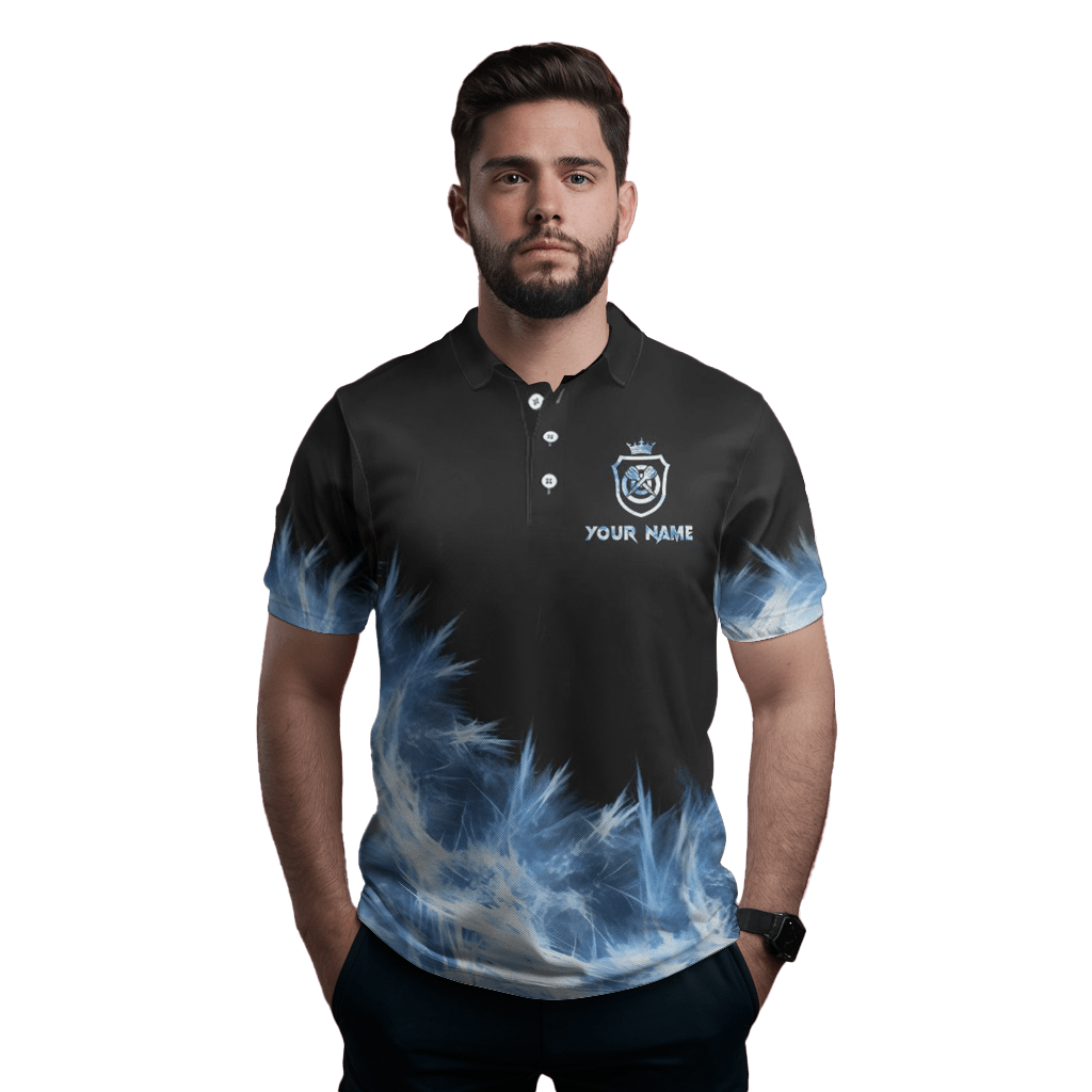 Eisblaues Herren Darts Polo Shirt G9322 G9322 - Outfitsuche