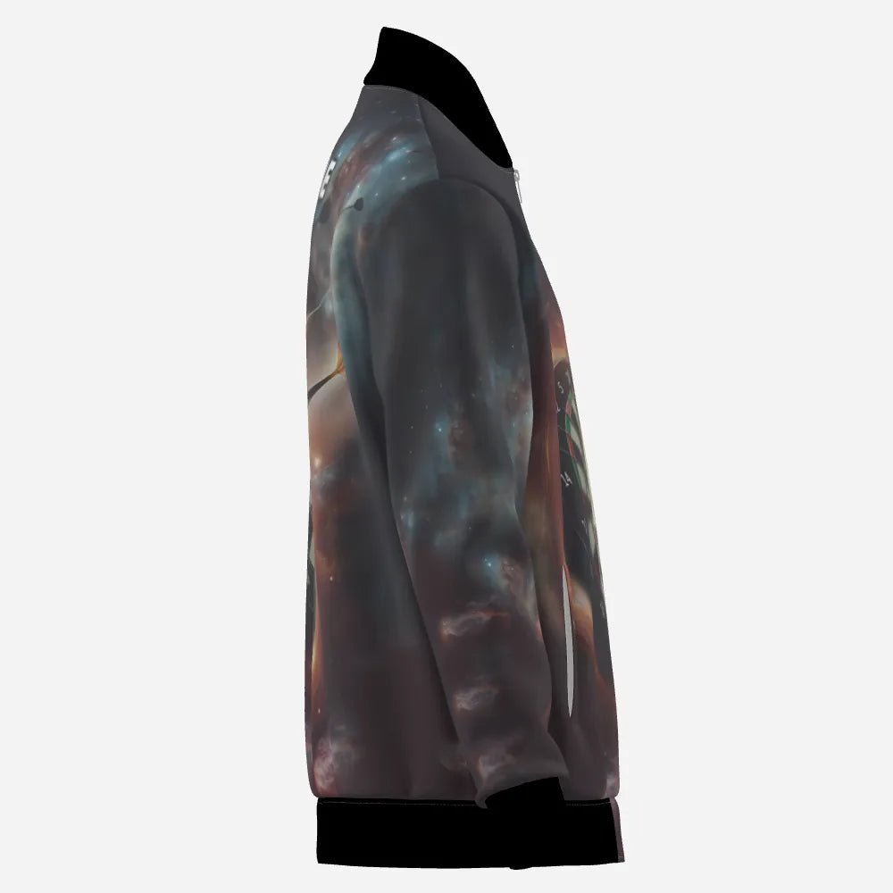 Galaxie - Druck Dartjacke – Stilvoll und Funktional für Präzision und Leistung L1357 - Outfitsuche