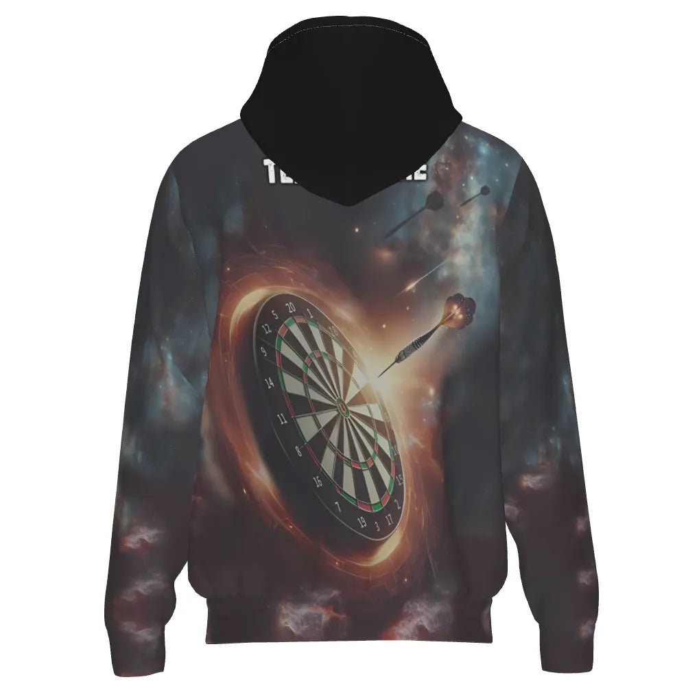 Galaxy - Print Dart Hoodie mit Reißverschluss – Stylischer Komfort für Darts - Fans L1357 - Outfitsuche