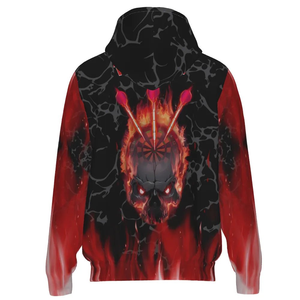 Gruselige Schädel - Dart - Zipper - Hoodie für Adrenalin - Junkies K298 - Outfitsuche