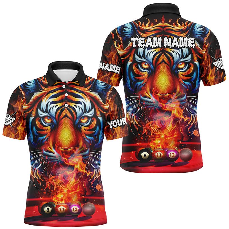 Herren Billiardshirt Feuer - Tiger T2014 - Outfitsuche