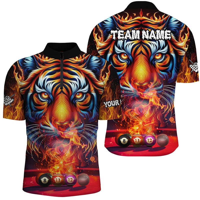 Herren Billiardshirt Feuer - Tiger T2014 - Outfitsuche