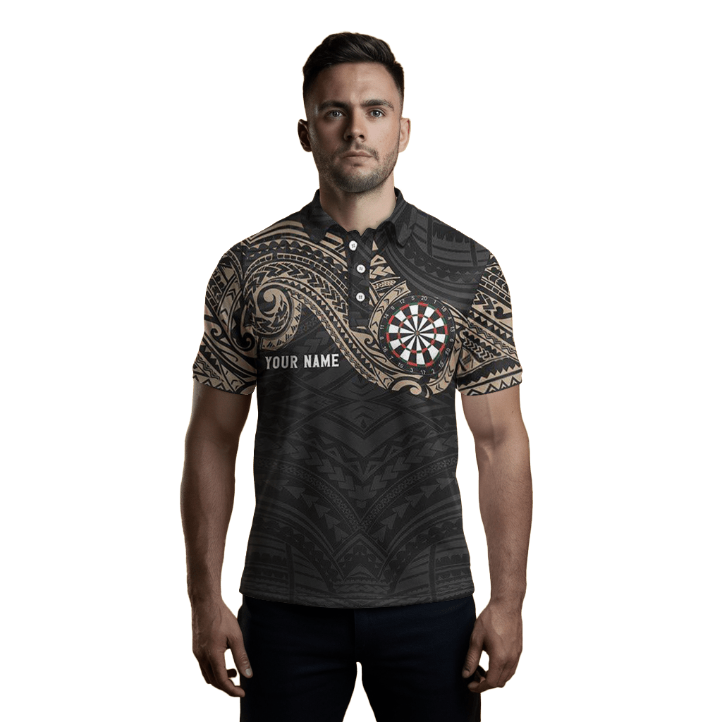 Herren Dart Polo Shirt, Champion Tribal, Schwarz E194 - Outfitsuche