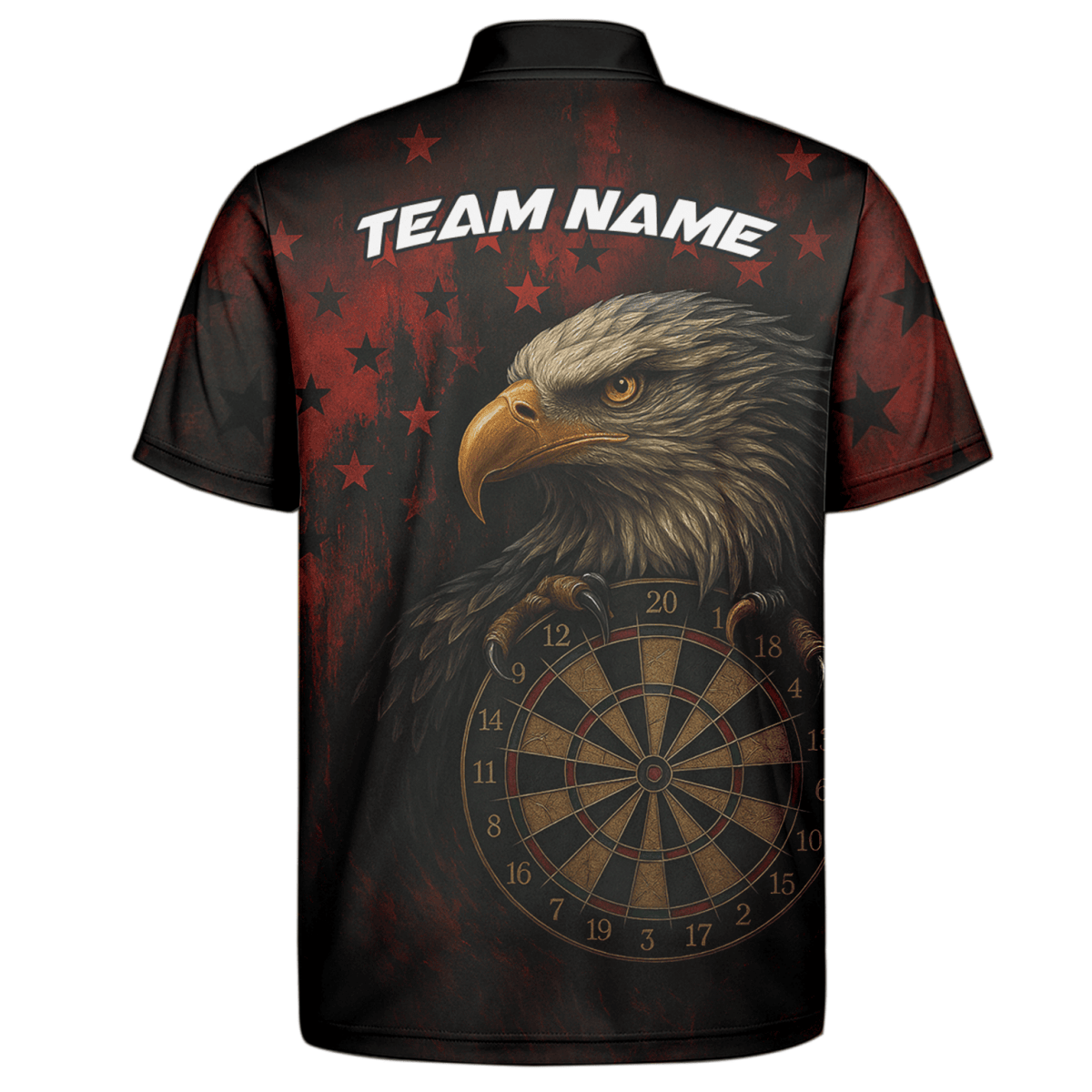 Herren Dart Poloshirt mit individuellem Sensenmann & Bier - Totenkopf Motiv in Schwarz - Orange Y5103 - Outfitsuche