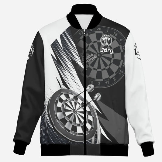 Herren Darts Jacke, schwarz - weiß, Team Jacke Kh23235 - Outfitsuche