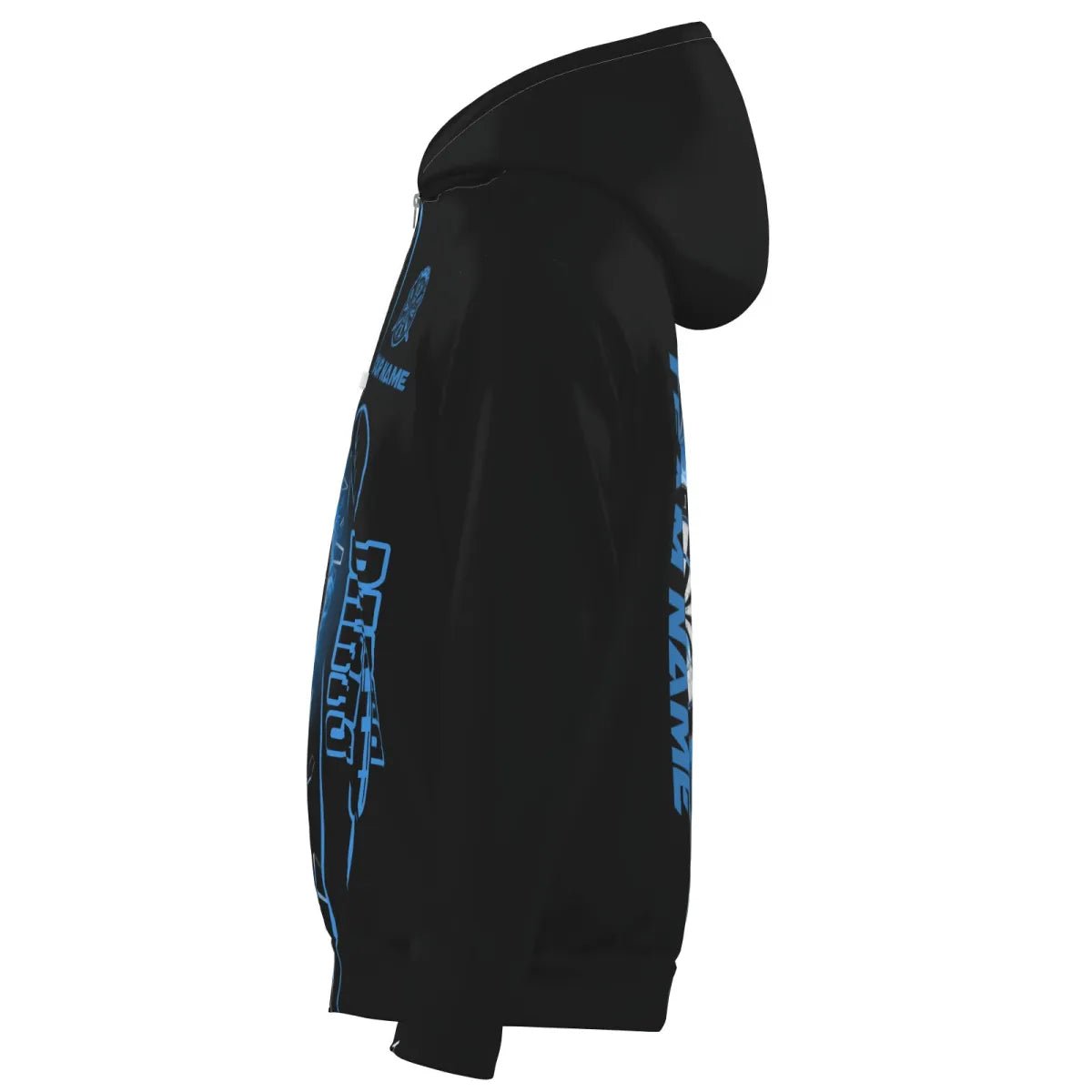 Herren Darts Kapuzenjacke Benutzerdefiniertes Blau Break - Glas, Team Jacke T19923 - Outfitsuche