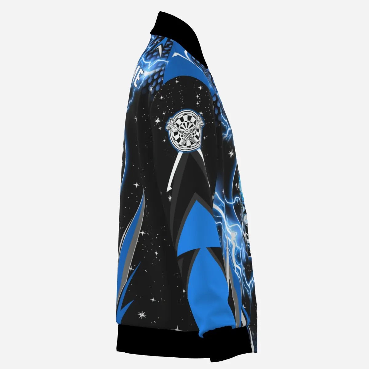 Herren Darts Kapuzenjacke mit Tiger - Motiv in Blau, Team Jacke T2213 - Outfitsuche