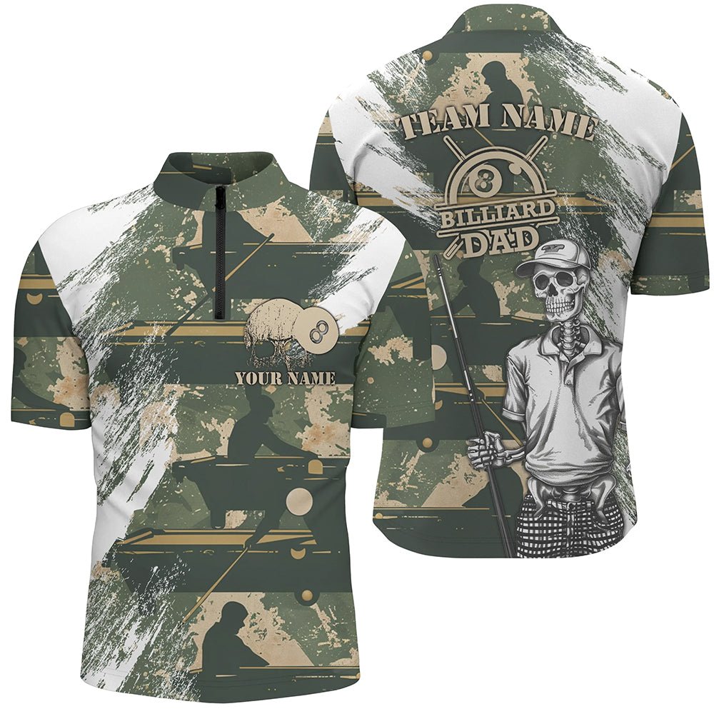 Herren Grunge Camouflage Skull Billardhemd T1613 - Outfitsuche