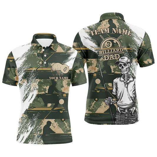 Herren Grunge Camouflage Skull Billardhemd T1613 - Outfitsuche