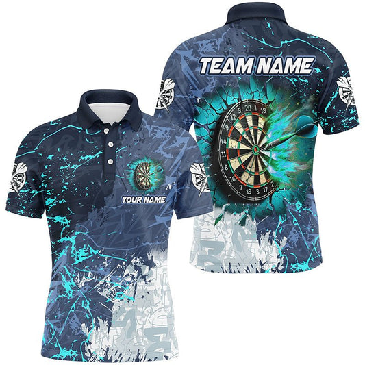 Herren Grunge Dartboard 3D - gedrucktes Teamshirt T2189 - Outfitsuche