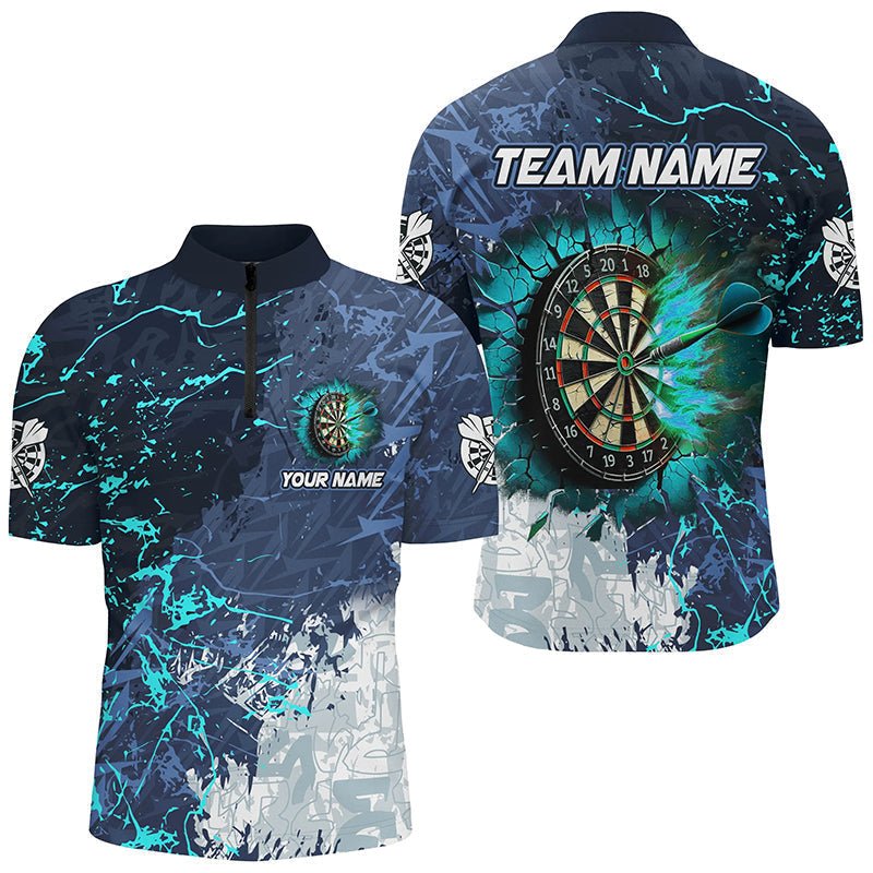 Herren Grunge Dartboard 3D - gedrucktes Teamshirt T2189 - Outfitsuche