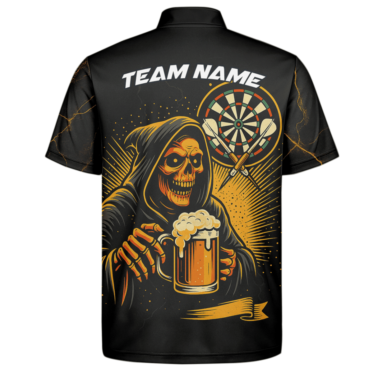 Herren Poloshirt "Darts - Modus An" – Witziges Dartscheiben - Design für Dartspieler G6020 - Outfitsuche