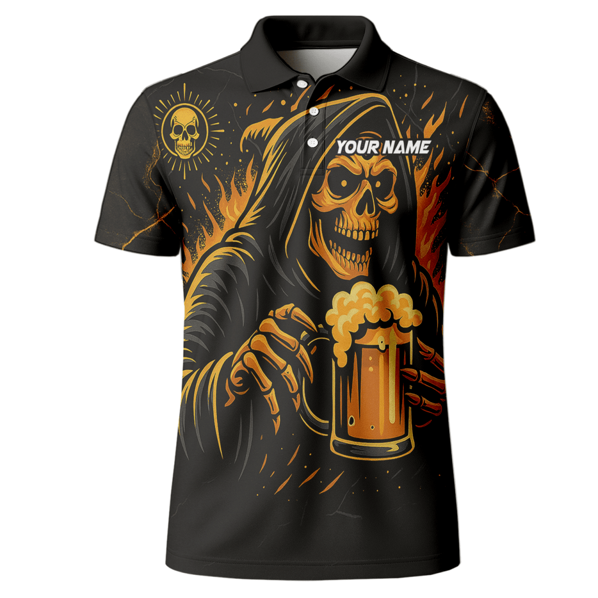 Herren Poloshirt "Darts - Modus An" – Witziges Dartscheiben - Design für Dartspieler G6020 - Outfitsuche