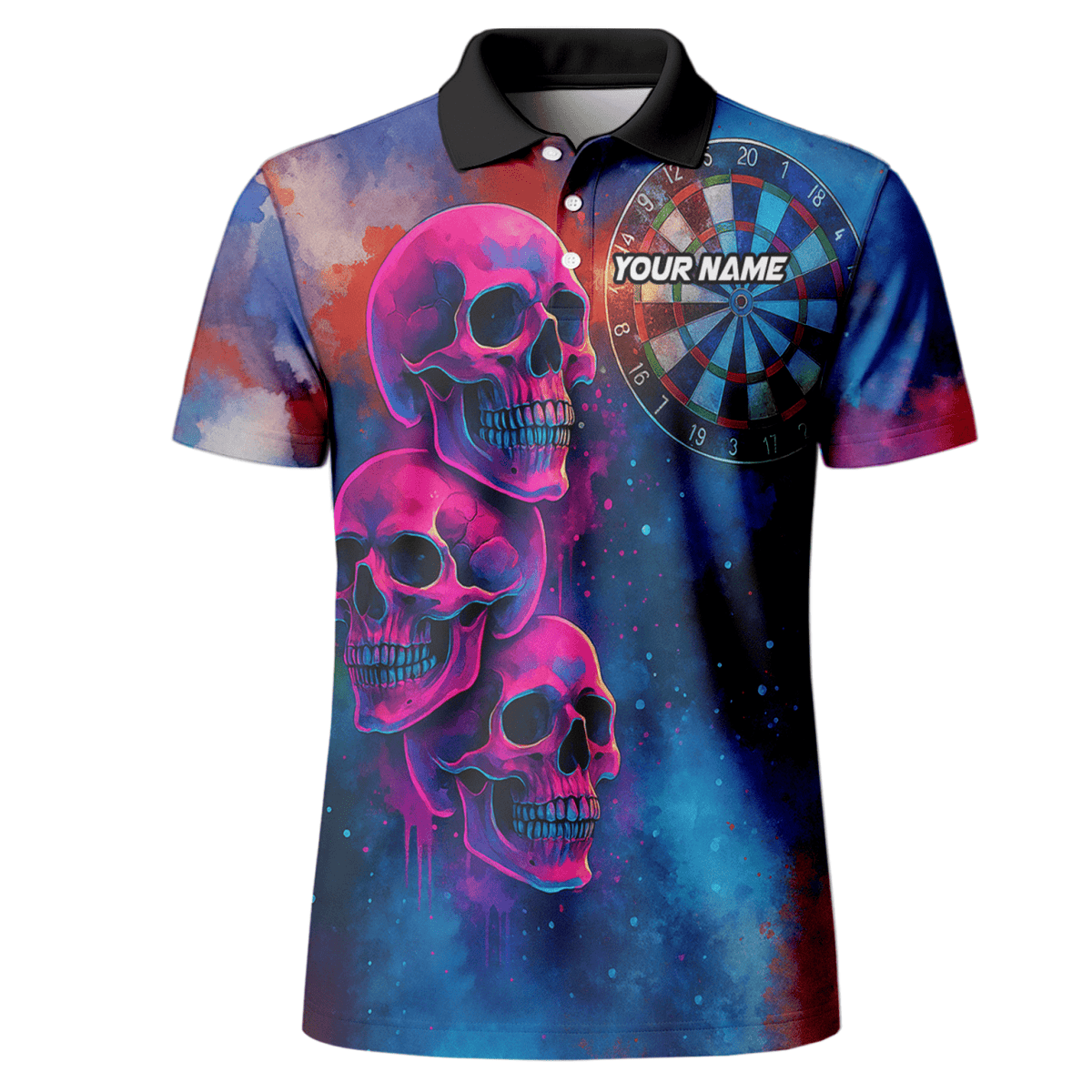 Herren Poloshirt Weiß – Personalisierbar mit dynamischem Wolfs - Flammen - Design Z8408 - Outfitsuche