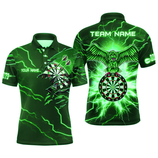 Herren Thunder Green Eagle Dart Poloshirts V1143 - Outfitsuche