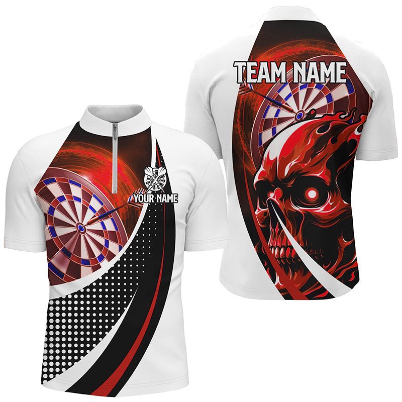 Individuelle Rote Skull Darts - Shirts für Herren T2264 - Outfitsuche