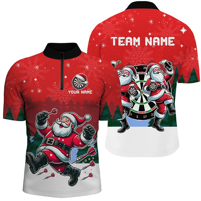 Lustige Weihnachtsmann Dartshirts für Männer – Individuelle Geschenke für das Weihnachtsfest T2834 - Outfitsuche