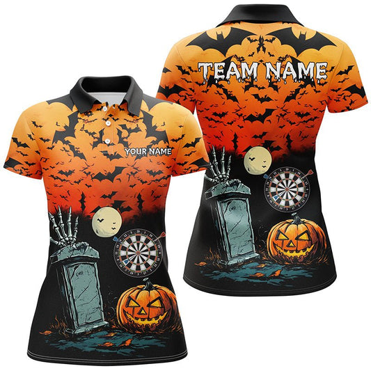 Lustiges Gruseliges Halloween - Dartshirt für Frauen - Spuknacht Custom T2666 - Outfitsuche