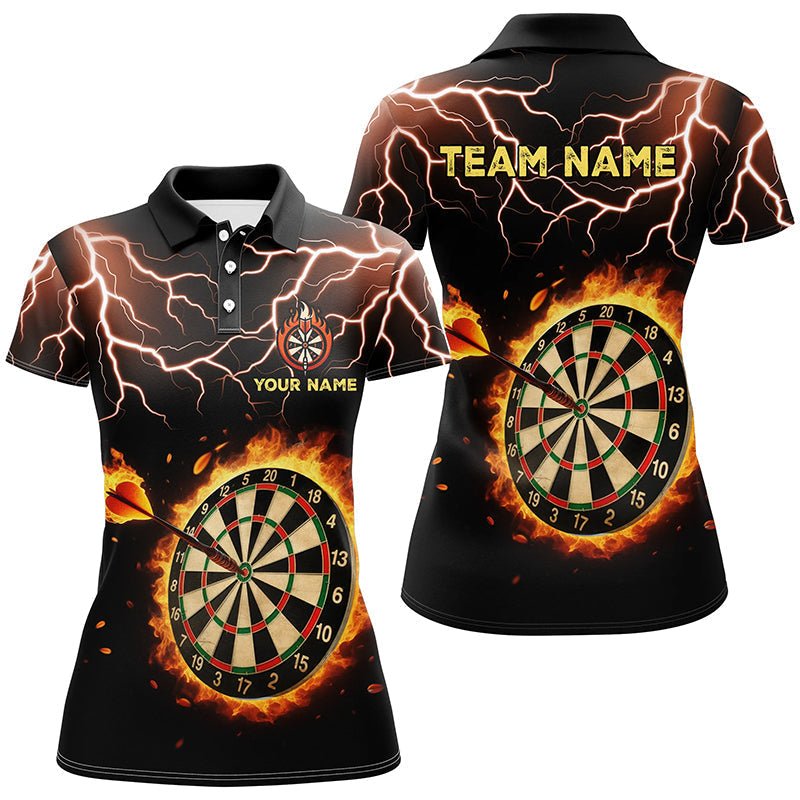 Maßgeschneidertes Damen Thunder Lightning Darts Polo Shirt T1469 - Outfitsuche